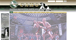 Desktop Screenshot of camo-mma.org